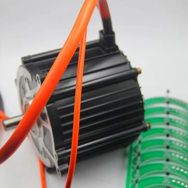 طقم محرك مركزي 72 فولت 5000 وا - مراجعة Mid Drive Motor Kit 72V 5000W وسعره
